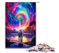 Puzzle 1000 pièces pour Adultes Créatures fantastiques Puzzles pour Adultes Puzzle en Bois Jeu Stimulant 1000 PCS