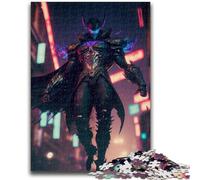 Puzzle 1000 pièces pour Adultes Cyborg Staycation Kill Time avec pièces entièrement emboîtables de Formes aléatoires 50x75cm