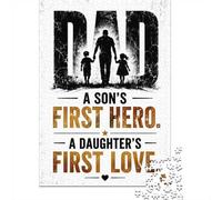 Puzzle 1000 pièces pour Adultes, Dad First Hero First Love