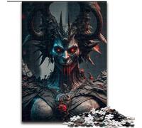 Puzzle 1000 pièces pour Adultes Dark Lord, en Bois, activités Amusantes à la Maison, Cadeau d'anniversaire, Cadeau de Voyage, 1000 pièces(50x75cm)