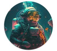 Puzzle 1000 pièces pour Adultes Deep End Plongeur céleste Puzzle en Carton Cadeau pour Hommes et Femmes, Quotidien et Occasions spéciales (Taille 67,5 x 67,5 cm)