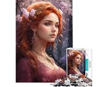 Puzzle 1000 pièces pour Adultes Déesse de la beauté Décoration Murale Niveau Difficile Cadeau Unique pour Un Anniversaire ou Autre (Dimensions 38x52cm)