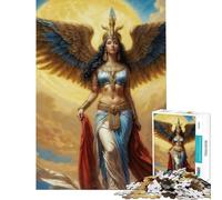 Puzzle 1000 pièces pour Adultes Déesse Isis Difficile et Stimulant Jeu éducatif pour Les 14 Ans et Plus (38x26cm)