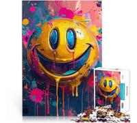 Puzzle 1000 pièces pour Adultes des sourires Qui illuminent Les Jours Casse-tête Chaque pièce est Unique - Jeu Familial Stimulant et Amusant 38x26cm