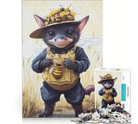 Puzzle 1000 pièces pour Adultes - Diable de Tasmanie Jeu de réflexion Assemblage de Motifs pour renforcer Les Liens Amoureux 50x75cm