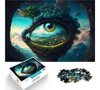 Puzzle 1000 pièces pour Adultes Dieu a Tant aimé la Terre v1 pour Le Jeu éducatif Challenge Toy Bon Cadeau 38x26cm