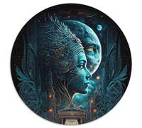 Puzzle 1000 pièces pour Adultes Dieu de la Sagesse, Puzzle en Carton, pour Les Anniversaires, Les fêtes et la décoration intérieure (67,5x67,5cm)