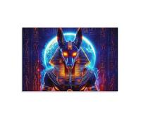 Puzzle 1000 pièces - pour Adultes Dieu de l'Égypte antiqueJeu de Puzzle Classique pour Toute la Famille - Cadeaux pour Femmes - Cadeaux pour Hommes 38x52cm
