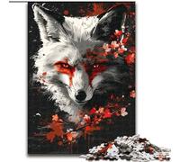 Puzzle 1000 pièces pour Adultes Dieu des Renards Puzzles impossibles pour Adultes Taille 26x38cm Idéal pour Le Plaisir en Famille, la détente et Les Cadeaux de Vacances
