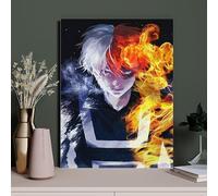 Puzzle 1000 Pièces pour Adultes Divertissement Puzzles en Bois Jouets,Anime My Hero Academia,Moderne Décor À La Maison Festival Cadeau Jeu Intellectuel(75x50cm)-53