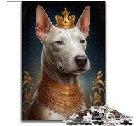 Puzzle 1000 pièces pour Adultes Doberman Pinscher en Bois, décoration Artistique DIY Parfaite ou Cadeau d'anniversaire 50x75cm pour Anniversaire, Vacances, Noël, Halloween