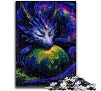 Puzzle 1000 pièces pour Adultes Dragon et Terre Jouets éducatifs pour l'apprentissage Jeux familiaux Renforcer l'amour Entre Les Couples 50x75cm