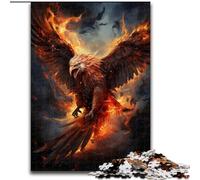 Puzzle 1000 pièces pour Adultes Dream Phoenix en Carton, Divertissement Relaxant, Cadeau de Noël Parfait et décoration d'intérieur 1000 pièces(26x38cm)