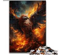 Puzzle 1000 pièces pour Adultes Dream Phoenix Jigsaw en Carton, Cadeau de Noël pour Adolescents, réduction du Stress, Cadeau Unique et Cool pour la Famille 1000 pièces(26x38cm)