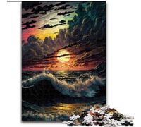 Puzzle 1000 pièces pour Adultes Dream Waves, idéal pour Les Adolescents et Les familles, pour Les Anniversaires (Taille : 50x75cm)