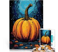 Puzzle 1000 pièces pour Adultes Éducatif ES l'art de la Citrouille Fait de Papier，pour Les 14 Ans et Plus Entraînez Votre Cerveau et Vos Mains Cadeau d'anniversaire de Noël。Taille：38x52cm