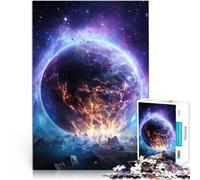 Puzzle 1000 pièces pour Adultes Effondrement Cosmique Fabriqué en Carton pour Les 14 Ans et Plus pour s'amuser en Famille Cadeau d'anniversaire, Cadeaux, Art Mural。Taille：38x52cm/14.96x20.47pouce
