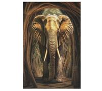 Puzzle 1000 Pièces pour Adultes, ElephFourmi, Puzzle pour Adultes Et EnfFourmis, Puzzles en Bois, Cadeaux pour Adultes （78×53cm）