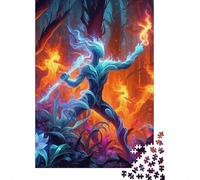 Puzzle 1000 pièces pour adultes Ember Spirit Puzzle créatif en papier rectangulaire, cadeaux de Noël pour amis et famille, 1000 pièces (38 x 26 cm)