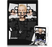 Puzzle 1000 pièces pour Adultes Eminem - Détendez-Vous Pendant Votre Temps Libre - Découpe Nette et sans Couture - Dimensions:38x52cm