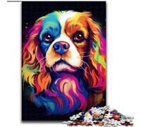 Puzzle 1000 pièces pour Adultes en Bois représentant Un Chien, activité Amusante à Faire à la Maison, 50x75cm, décoration Artistique à Faire soi-même, Cadeau d'anniversaire idéal