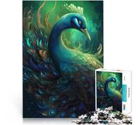 Puzzle 1000 pièces pour Adultes Enchantement de l'oiseau Cygne Défi Difficile pour soulager Le Stress décoration Murale 38x26cm