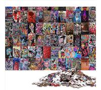 Puzzle 1000 pièces pour Adultes, Ensemble de gribouillages, Puzzle en Bois pour Adolescents et Enfants, 50x75cm
