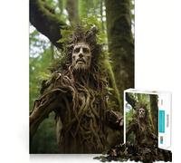 Puzzle 1000 pièces pour Adultes Esprit de l'arbre Ancien Jeu de réflexion et d'exercice Ajustement Parfait Activité de Partage et de renforcement des Liens familiaux (50x75cm)