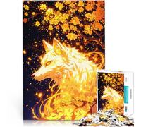 Puzzle 1000 pièces pour Adultes Esprit du Loup Blanc Jouet éducatif intellectuel décompressant Jeu de défi Unique 38x26cm