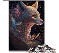 Puzzle 1000 pièces pour Adultes Esprits de la Nature en Bois, idéal pour Les Anniversaires, Noël et Halloween 50x75cm, décoration Artistique à Faire soi-même, Cadeau d'anniversaire idéal
