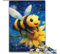 Puzzle 1000 pièces pour Adultes et Adolescents, Abeille du Ciel Nocturne, activité Amusante pour la Maison, Jouets pour Les Jours de Pluie, Cadeaux d'anniversaire (Taille 26x38cm)