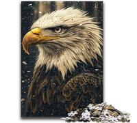 Puzzle 1000 pièces pour Adultes et Adolescents Aigle mystérieux, Jouet éducatif et éducatif, idéal comme Cadeau pour Toute la Famille (50x75cm)