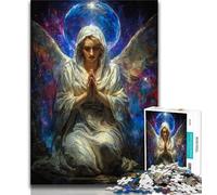 Puzzle 1000 pièces pour Adultes et Adolescents Ange, Aide Le Cerveau à exercer des Jouets addictifs pour cultiver la Patience Décoration Parfaite 50x75cm