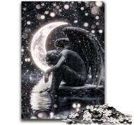 Puzzle 1000 pièces pour Adultes et Adolescents Ange Cosmique pour Les 14 Ans et Plus Jeux de Famille Jeu de Noël Cadeaux pour Femmes 26x38cm