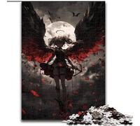 Puzzle 1000 pièces pour adultes et adolescents, Anime Demon Angel, à partir de 14 ans, idéal pour les couples, activités amusantes à la maison, cadeau d'anniversaire, cadeau de voyage (taille 26x38cm)
