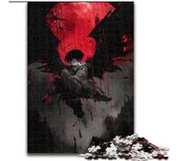 Puzzle 1000 pièces pour Adultes et Adolescents, Anime Demon Angel, Anti-Stress avec pièces entièrement emboîtables de Formes aléatoires, pour Les Enfants de 14 Ans et Plus (Taille 26x38cm)
