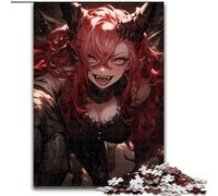 Puzzle 1000 pièces pour Adultes et Adolescents, Anime Demon Girl, Jeu Stimulant, Jouets, décoration Murale, Cadeaux d'anniversaire et de Noël Uniques (Taille 50x75cm)