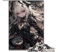 Puzzle 1000 pièces pour Adultes et Adolescents, Anime Demon Girl, Jeu Stimulant, Jouets, décoration Murale, Cadeaux d'anniversaire et de Noël Uniques (Taille 50x75cm)