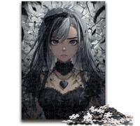 Puzzle 1000 pièces pour Adultes et Adolescents Anime Devil's Child Jeu Stimulant et Jeu en Famille Cadeaux du Père Noël Secret 50x75cm