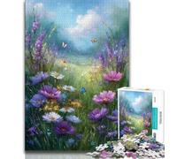 Puzzle 1000 pièces pour Adultes et Adolescents Aquarelle fascinante, décoration Murale Artistique et idée Cadeau d'anniversaire pour Amis, Bureau à Domicile (38x26cm)