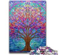 Puzzle 1000 pièces pour Adultes et Adolescents Arbre de Vie Jeux éducatifs Jouets à Faire soi-même Idéal comme Cadeau pour Toute la Famille 50x75cm