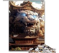 Puzzle 1000 pièces pour Adultes et Adolescents Architecture effrayante, Jeu Stimulant et Jeu Familial avec des pièces entièrement emboîtables de Formes aléatoires (Taille 26x38cm)