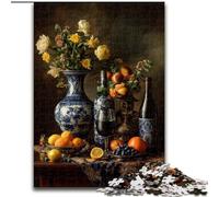 Puzzle 1000 pièces pour Adultes et Adolescents, Art céramique, Jeu Familial Anti-Stress, défi Difficile, renforce l'amour Entre Couples (Taille 50x75cm)