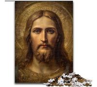 Puzzle 1000 pièces pour Adultes et Adolescents, Art de Jésus, Jeux éducatifs, décoration d'intérieur, idéal comme Cadeau pour Toute la Famille (Taille 26x38cm)