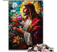 Puzzle 1000 pièces pour Adultes et Adolescents, Art de Jésus, Jouet éléphant, Jeu intellectuel, Cadeau d'anniversaire, décoration Murale pour Les 14 Ans et Plus (Taille 50x75cm)