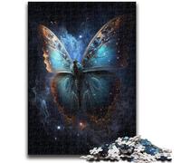 Puzzle 1000 pièces pour Adultes et Adolescents Art Dream Butterfly pour et à partir de 14 Ans Jeu Pratique Jeu de Noël Cadeaux 50x75cm