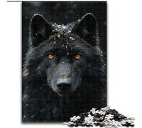 Puzzle 1000 pièces pour Adultes et Adolescents Art du Loup, pour Les 14 Ans et Plus Décoration d'intérieur comme Cadeau pour Toute la Famille et Les Amis (Taille 26x38cm)