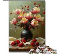 Puzzle 1000 pièces pour Adultes et Adolescents, Art Floral, Jouets éducatifs, Jeux familiaux, Anniversaires et Cadeaux Uniques (Taille 50x75cm)