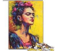 Puzzle 1000 pièces pour Adultes et Adolescents, Art Girl, Jeu Familial Anti-Stress, défi Difficile, renforce l'amour Entre Couples (Taille 50x75cm)