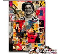 Puzzle 1000 pièces pour Adultes et Adolescents, Art Graffiti, Jouet éducatif et décompressant, idéal comme Cadeau pour Toute la Famille (Taille 26x38cm)